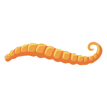 Fishing Worm Bait Tackle Gear Icon