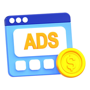 Digital advertising campaigns and pay per click marketing strategy concept