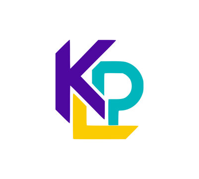 Professional Letter KLP Monogram Logo Concept For Creative Business Branding