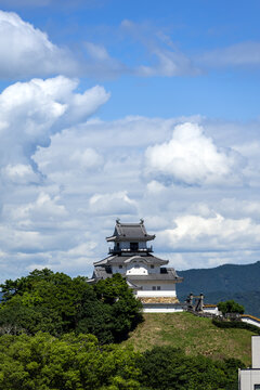 静岡県掛川市にある掛川城

