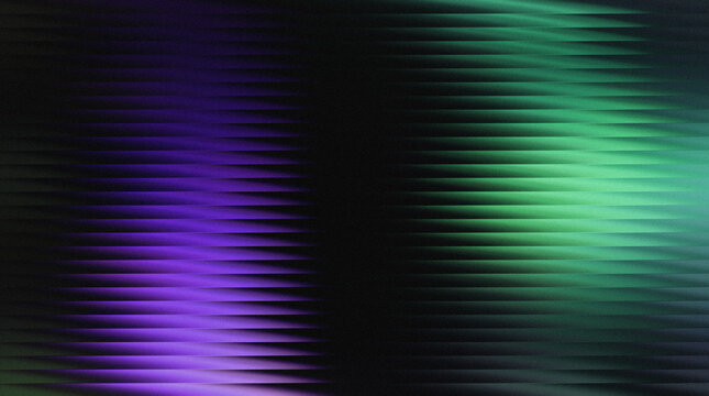 Abstract ripple background, purple green black, modern art design