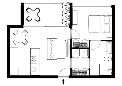 Floor plan house 3d House Floor Plan Home space