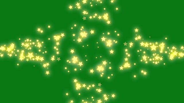 Sparkling star twinkle glitter with white cartoon doodle animation glowing magic sparkle line stars rotating star frame overlay twinkling starburst transition black background 4k video