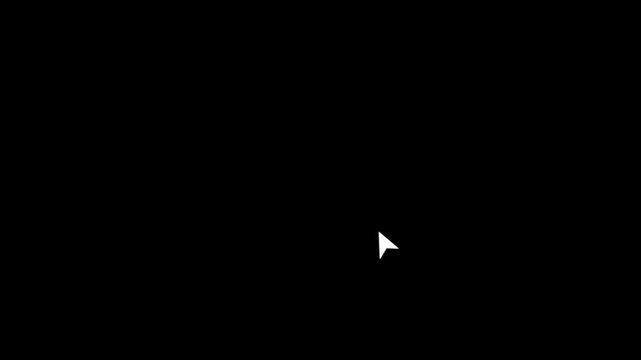 Register Now button on the screen with cursor clicking on a black background.