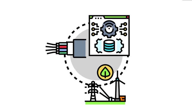 National infrastructure initiatives conceptualizing modern development, focusing on technological progress, sustainable energy, and robust communication networks, driving innovation
