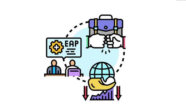 Mutual assistance organizations providing a collaborative network of support, helping people navigate global challenges and economic difficulties through employee assistance programs and solidarity