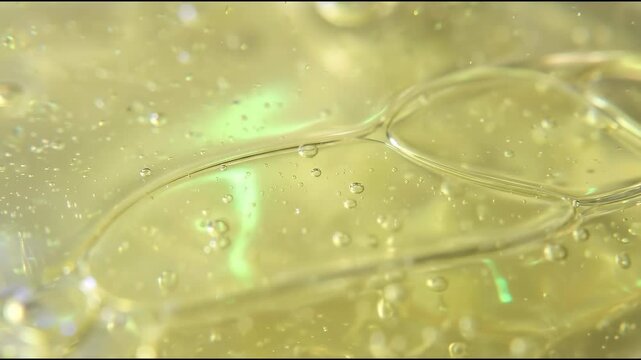 Electric vehicle battery electrolyte forms a pale lemon-yellow translucent liquid layer