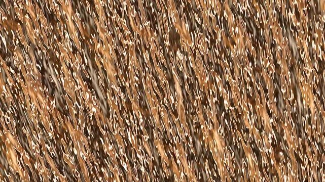 Natural animal fur texture background, organic brown hide surface macro detail, realistic pelt pattern background for design overlays