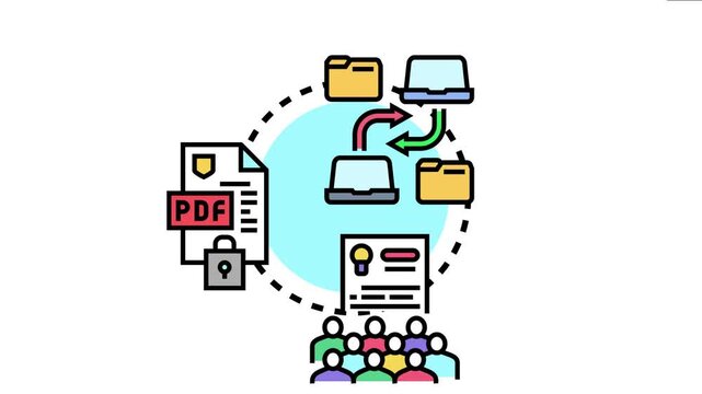 Multi user document permissions concept digital file access, data management, and secure information sharing among diverse users within a collaborative network