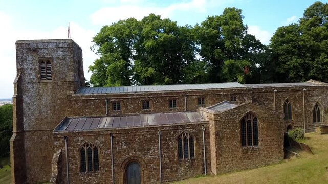 Northend Chapel Burton Dassett Landscape