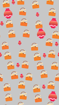 Lunch Boxes and Vases Pattern