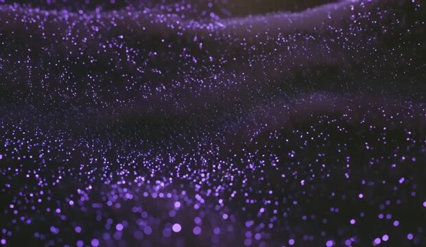 Abstract purple grain noise texture motion background with a rich deep-violet and royal-purple base gradually blending into subtle magenta, indigo, and lavender tones