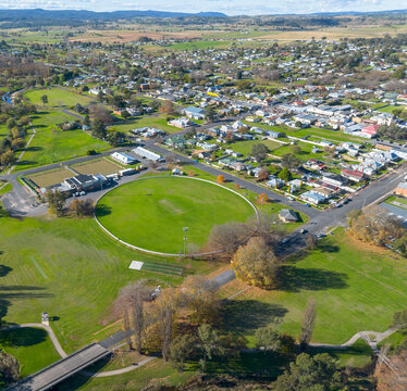 Aerial view of Tenterfield in New South Wales