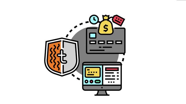 Mobile power unit coverage card art financial protection, online payment security, and data privacy for digital transactions and credit card services