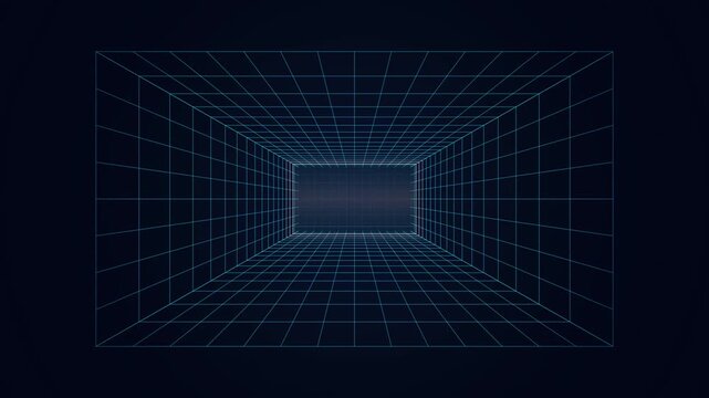 A futuristic digital twin visualization featuring a wireframe room, LiDAR scanning beam, point cloud reconstruction, and spatial mapping technology. Ideal for AI vision, architecture, robotics, smart 