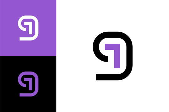 Number 9, digital cyber numeral nine, numbers made lines for your logo, vector illustration 10EPS