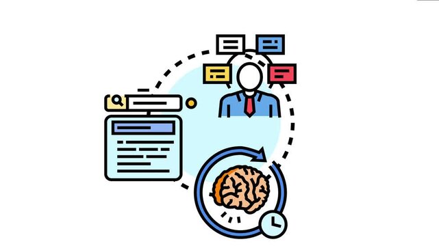 Person using mnemonic mental shortcuts for effective information recall, accelerating the learning process and optimizing brain function for rapid problem solving