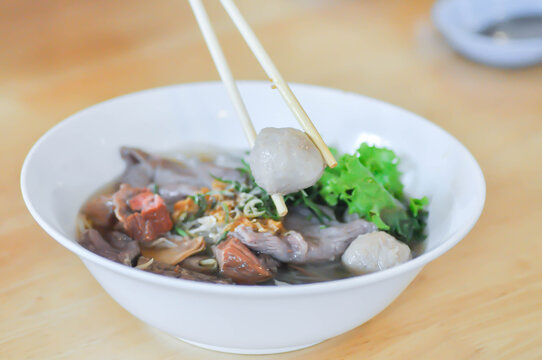 beef noodles or noodles, Chinese noodles or eating noodles