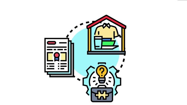 Minimum gap guideline concept represents a set of regulations and ideas for organizing living space, managing resources, and ensuring safety standards within a home environment