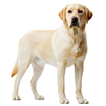 Yellow Labrador Retriever standing canine pet care