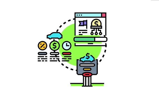 Business funding process including loan terms, interest rates, and time frames for securing capital, navigating financial applications, and investing in new company ventures