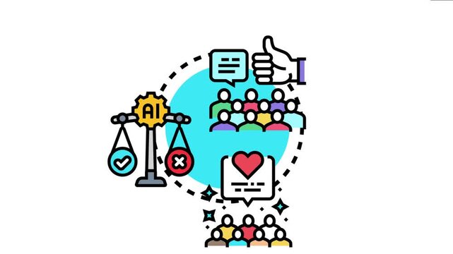 Ai system balancing crowd opinions, customer reviews, and expert feedback for impartial evaluation, ensuring fair assessment and data driven decision making