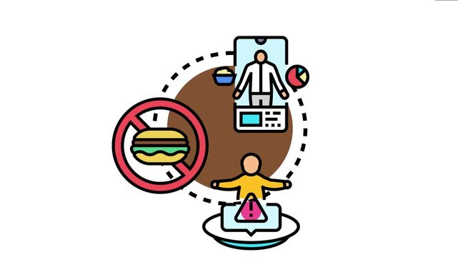 Professional nutrition counseling service providing online consultations, guiding individuals on healthy eating habits, diet planning, and avoiding unhealthy fast food for improved wellbeing