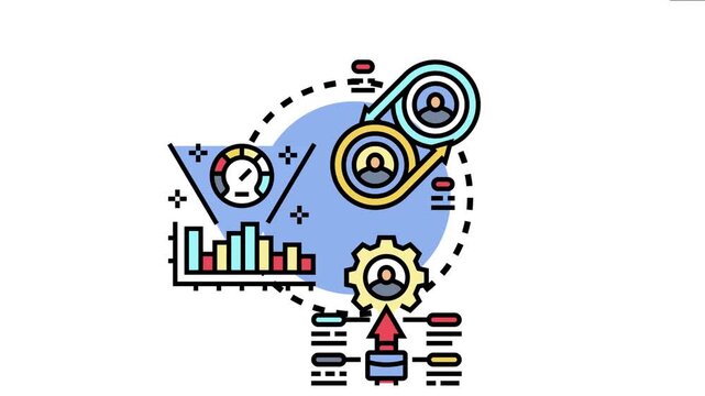 Employee experience measuring, continuously collecting feedback, and processing data for performance evaluation and sentiment analysis, helping improve business results