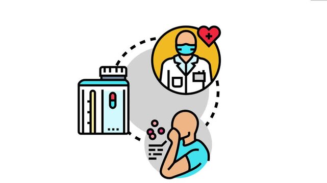 Healthcare provider offering new medication or innovative therapy options to a patient, exploring modern pharmaceutical strategies and effective drug delivery methods for improved well being