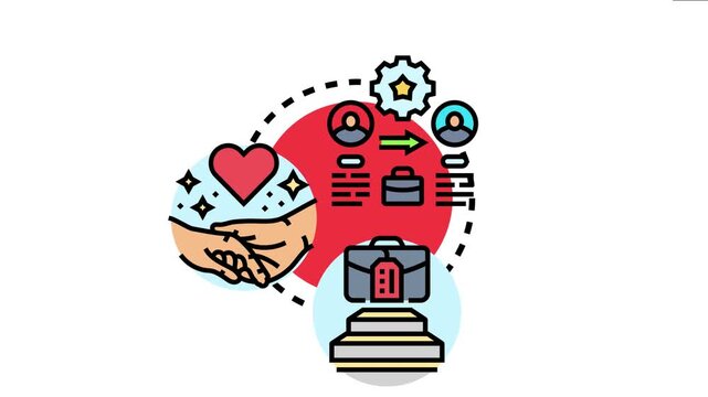 Business succession planning involving a smooth transfer of responsibilities, ownership, and value from one generation to the next, ensuring continuity and growth