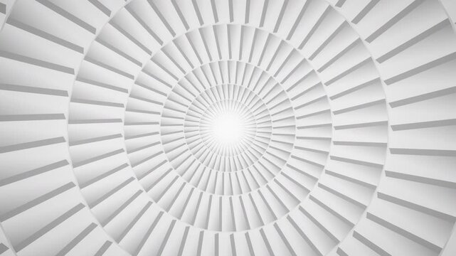 Endless Spiral Stair Animation Loop