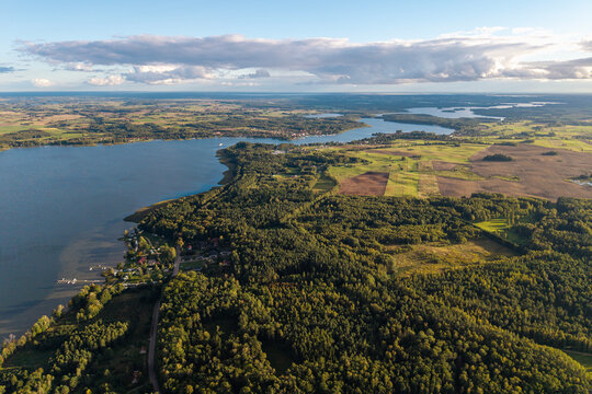 Jezioro Niegocin, Mazury, Polska