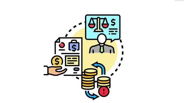 Financial professional discussing net settlement of offsetting trades, balancing monetary value, and managing financial transactions with risk assessment documentation