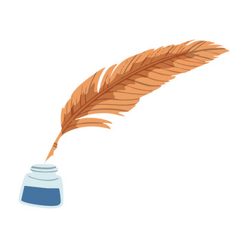 Feather Quill Ink Writing Pen Classic