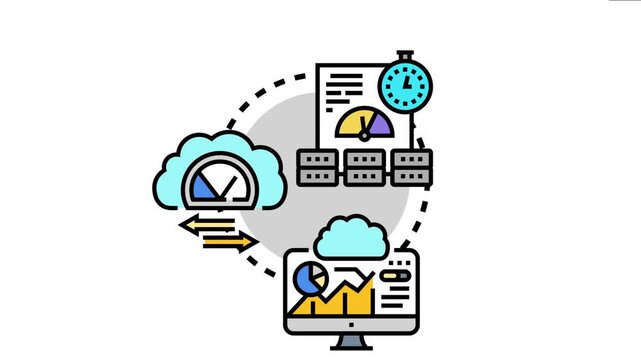 Network performance observability concept data stream monitoring, analysis, and management metrics for system reliability and digital infrastructure