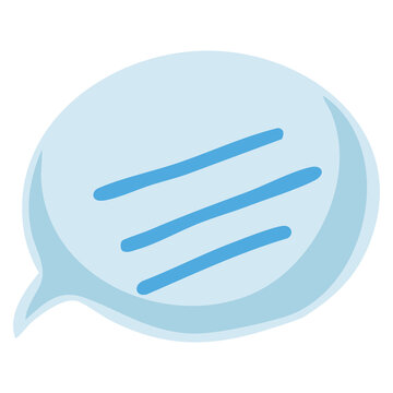 Simple Speech Bubble Message