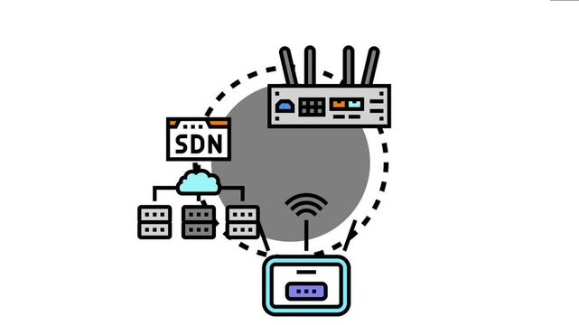 Network naming services infrastructure involving a router. Servers. Cloud technology. And sdn. Facilitating efficient electronic device identification and data communication within a computer network