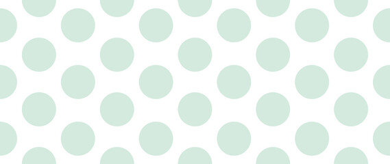Flat background. Minimalist green trendy abstract polka dot pattern on a light background. Perfect for screensaver, poster, card, invitation or home decor. © TA Sydoruk