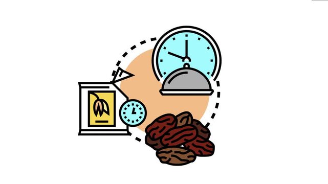 Fast delivery concept featuring a bag of food. A pile of dried fruits. A serving cloche