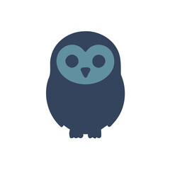 Obraz premium Stylized owl icon