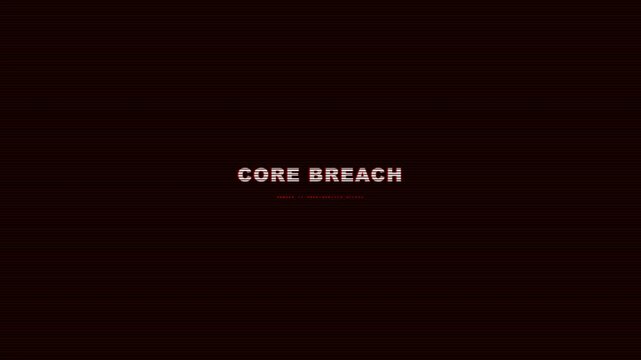 A minimalist title card featuring bold, distressed-style sans-serif lettering with a high-stakes emergency message, suitable for cinematic intros or tech-thriller themes.
