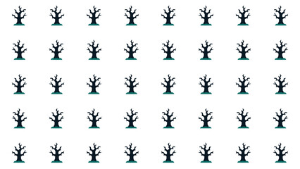 Fototapeta premium Minimal pattern background with dead tree for modern design.
