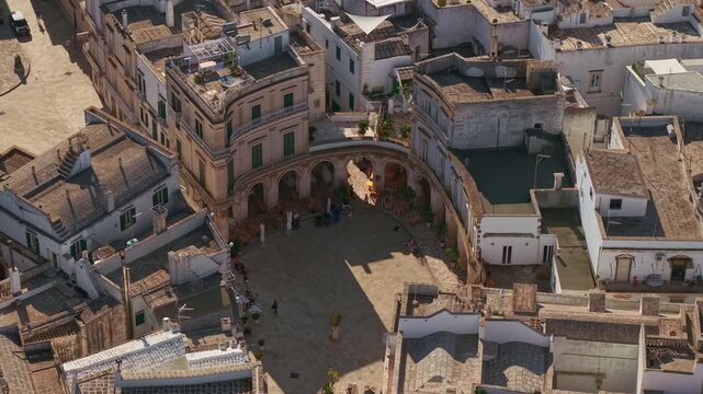Basilica di San Martino and Piazza Maria Immacolata, Martina Franca, Italy