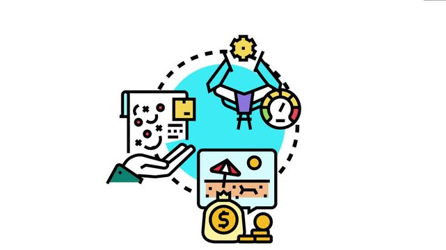 Business optimization plan concept a strategic process for improving various aspects, including efficiency, financial growth, and successful project implementation