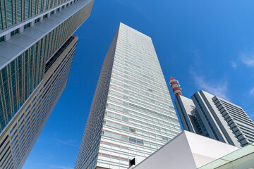 さいたま新都心の高層ビルが立ち並ぶ都市風景  © JAPAN SKYLINE