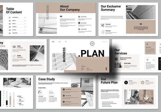 Business Plan Presentation Layout