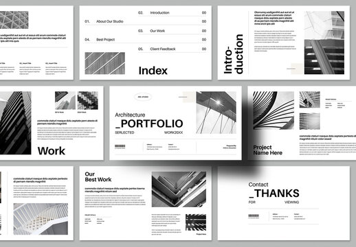 Architecture Portfolio Presentation Template