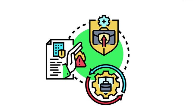 Operational resilience safeguard illustrates business continuity planning, protecting company assets and operations during disruptions, ensuring ongoing reliability and stability