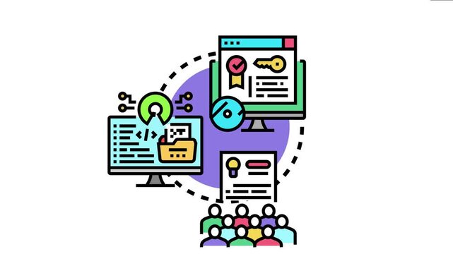 Open source licensing framework for collaborative software development, defining access, distribution, rights and responsibilities to enable community sharing, contribution, and reuse