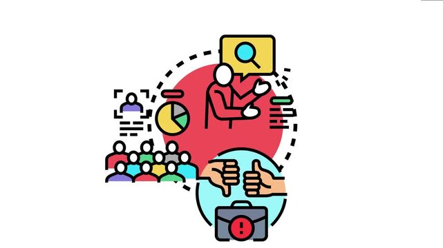 Business professionals engaging in a meeting, diligently analyzing data, discussing different advertising results, and evaluating strategies for effective online marketing campaign implementation